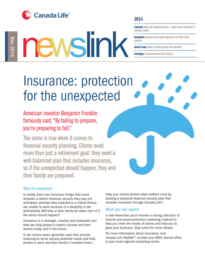 Canada Life Newslink - November